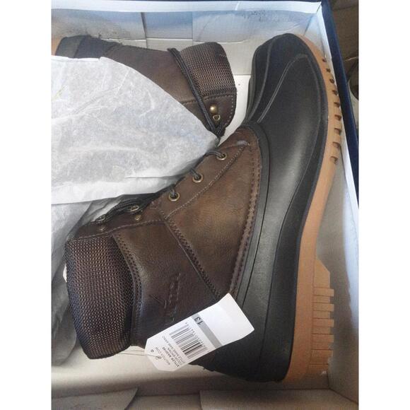 Nautica Other - Nautica Nam-ARNO BROWN Lace Up Boots Men's Size 13 DUCK boot NEW (shelf00s)